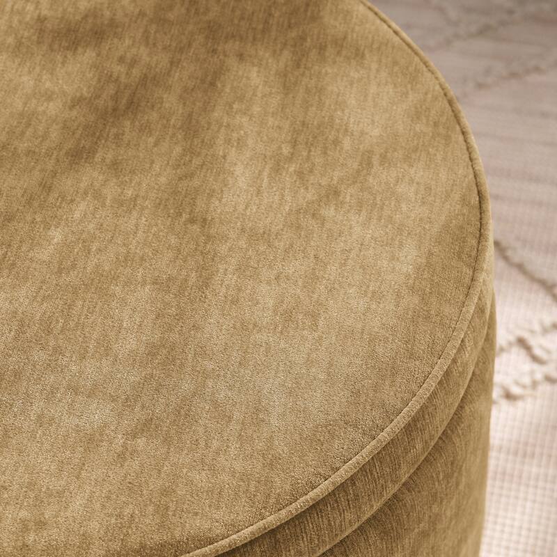 Roomfitters Ottoman Table Set with Drum Stool and Hidden Storage, Multi-Functional Combination Accent Furniture