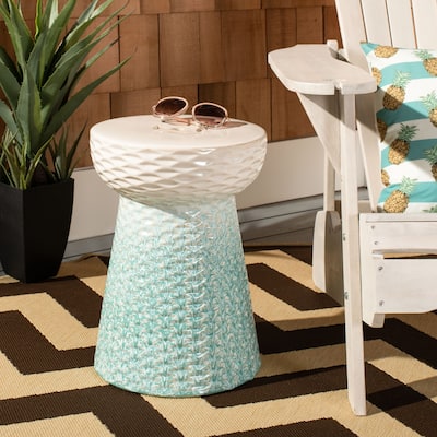 SAFAVIEH Zetta Indoor / Outdoor Ceramic Decorative Garden Stool