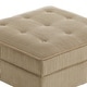 preview thumbnail 25 of 83, 31.78" W Oversized Square Upholstered Storage Ottoman with Wooden Tray