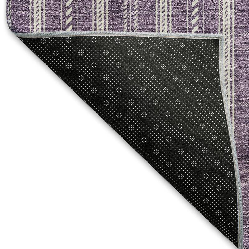 Premium Washable Super Soft Stripe Mayfield Rug