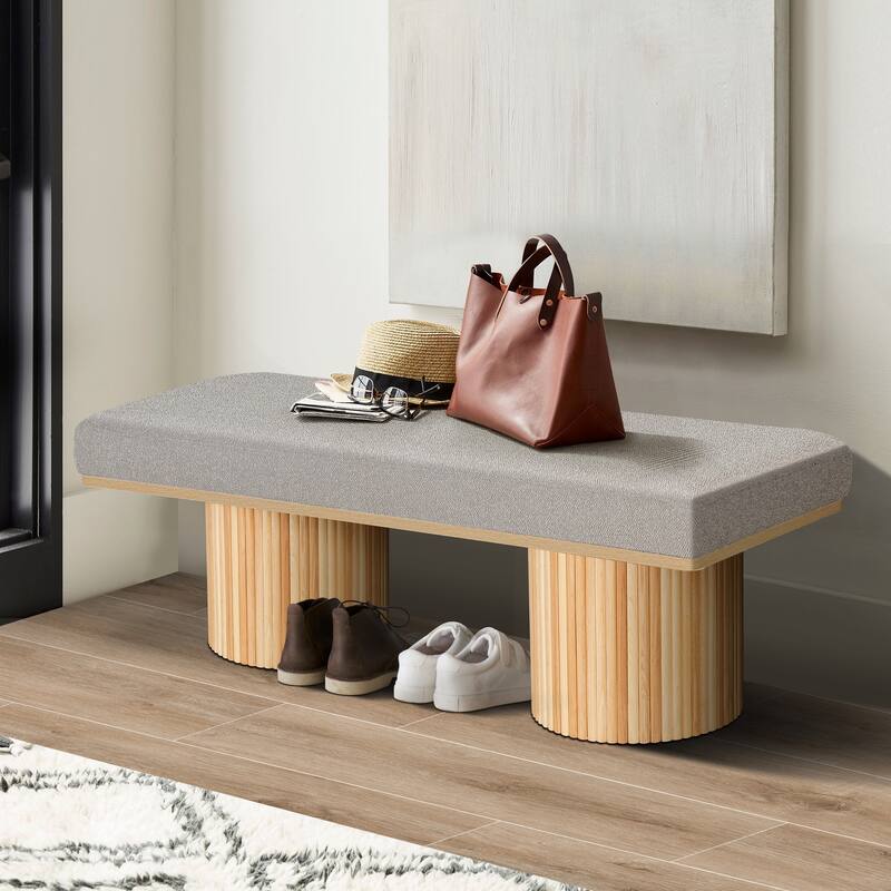 Modern & Contemporary Bench with Cushuion