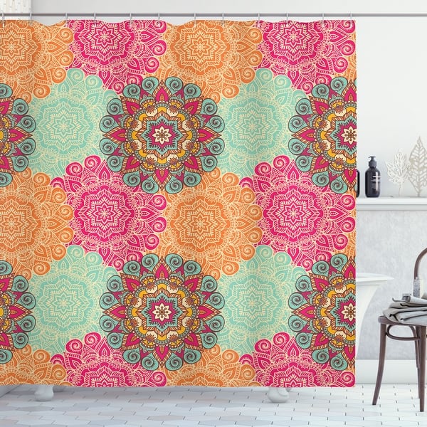 Cortina Ducha Ambesonne 69x70" - Diseños Modernos Resistente Al Agua