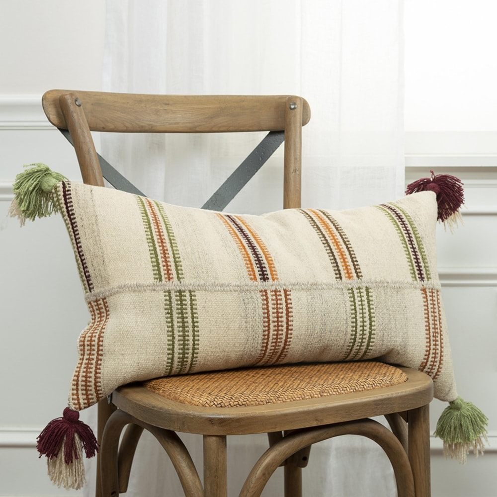 Orange Wool Hand Wash Throw Pillows Bed Bath Beyond