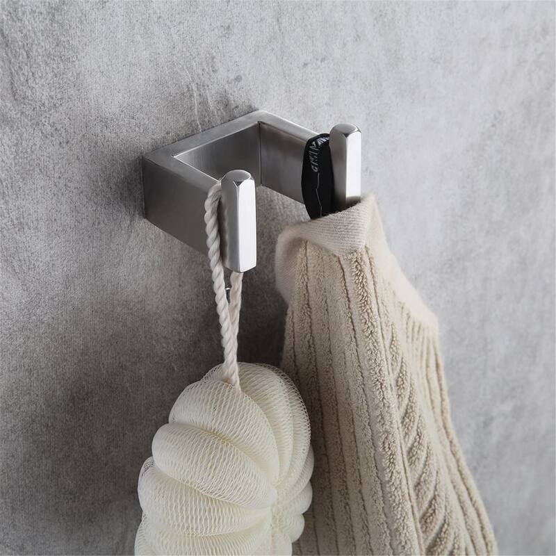 Modern Bathroom Hardware Set, Includes 24 Inch Bath Towel Bar