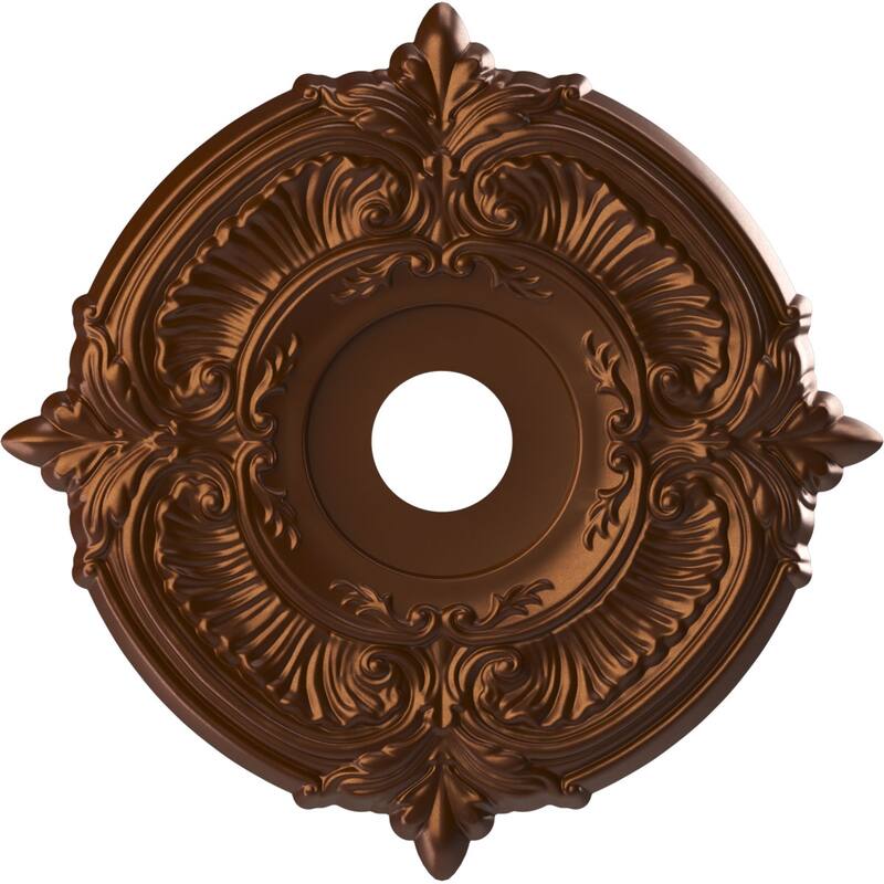 3 1/2" Inside Diameter - Attica Thermoformed PVC Ceiling Medallion