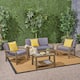 Option Grey Finish + Dark Grey Cushion