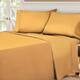 Egyptian Cotton 530 Thread Count Bed Sheet Set by Superior - Twin XL - Gold