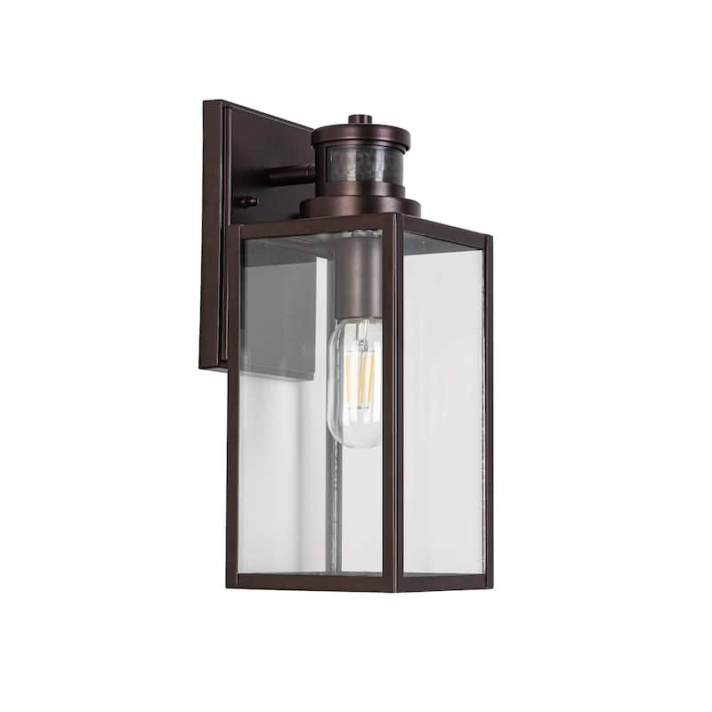 Oil Rubbed Bronze Outdoor Hardwired Wall Lantern Sconce