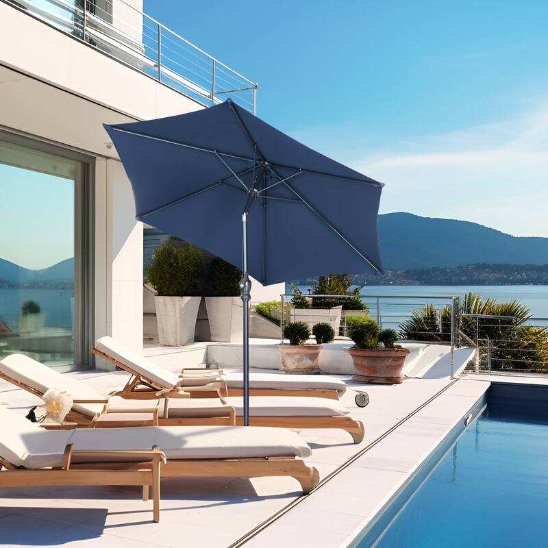 Ainfox Patio Umbrella Without Base for Garden Patio