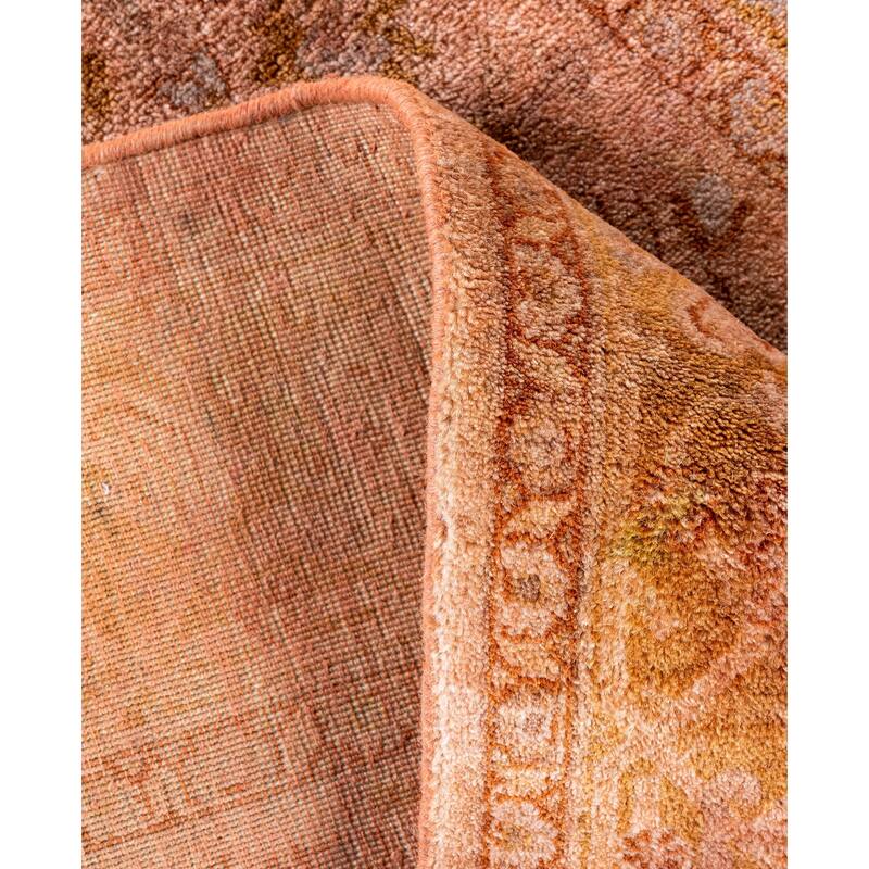 Overdyed One-of-a-Kind Hand-Knotted Area Rug - Beige - 3' 3" x 10' 1"