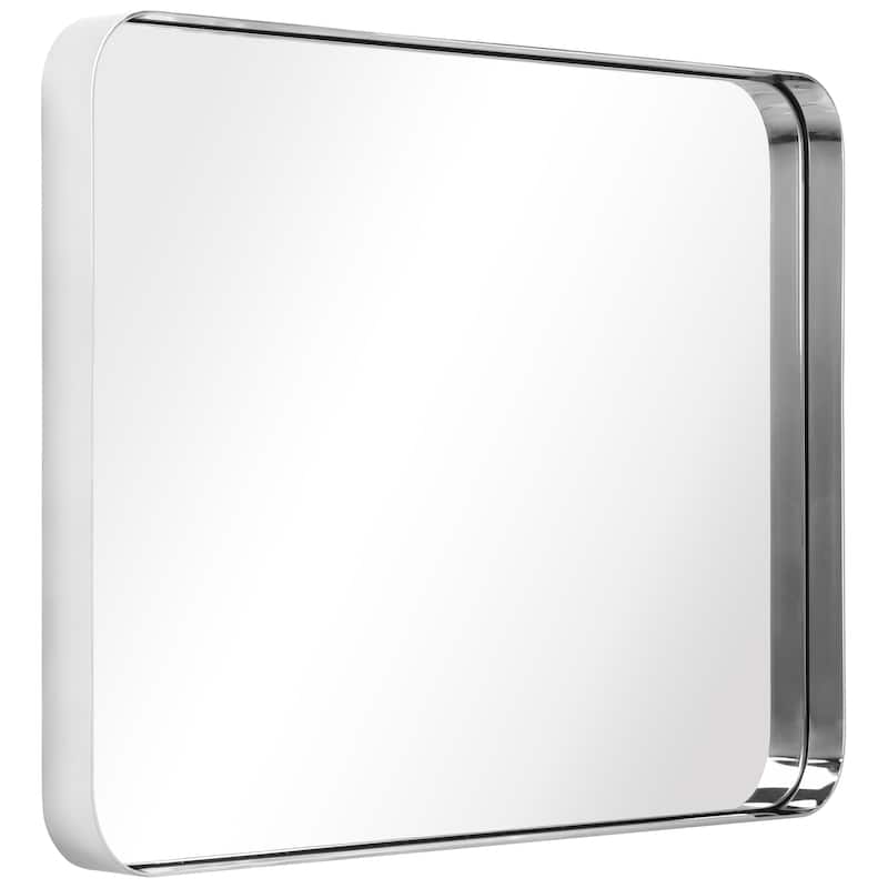 Ultra Stainless Steel Rectangular Wall Mirror