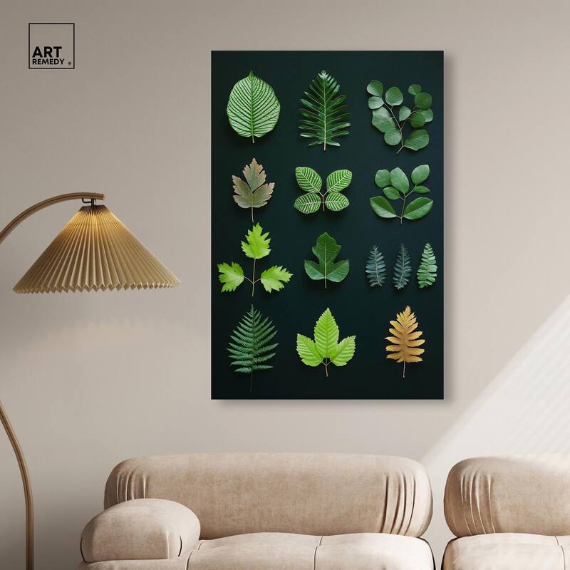 Leaf Library I Canvas by Art Remedy, Gallery Wrapped