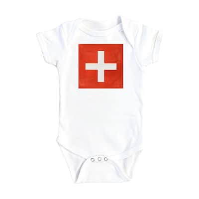 Switzerland - Baby Boy Girl Clothes Infant Bodysuit Funny Cute Newborn 1B
