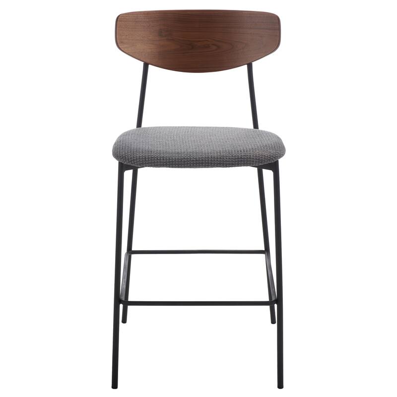 SAFAVIEH Afiya Mid-Century 26-inch Counter Stool - 20.3" W x 20" L x 39" H - 20Wx20Dx39H
