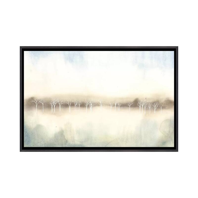 iCanvas "Mid Morning Mist II" by Grace Popp Framed - Ebony - 18x26