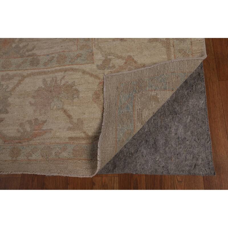 Oushak Turkish Area Rug Vegetable Dye Handmade Wool Carpet - 8'3"x 9'8"
