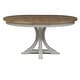 preview thumbnail 3 of 10, Farmhouse Reimagined Antique White Pedestal Table
