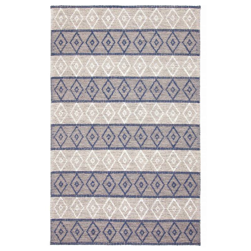 ECARPETGALLERY Braid weave Sienna Taupe Wool Rug - 5'1 x 8'1 - Taupe - 5'1 x 8'1