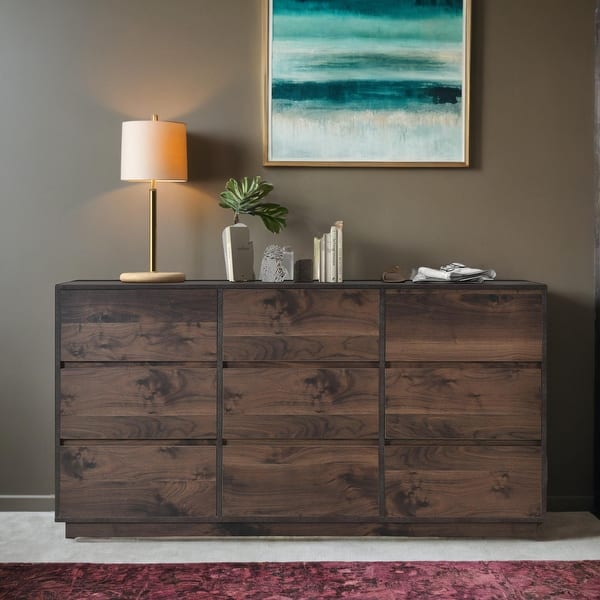 9 Drawer Dresser, Handle-free, Smooth Metal Rails, Finished Back - Bed Bath & Beyond - 40832402 9 Drawer Dresser, Handle-free, Smooth Metal Rails, Finished Back - Bed Bath & Beyond - 40832402