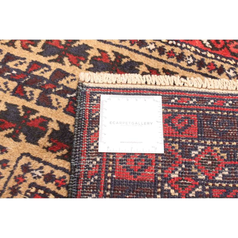 ECARPETGALLERY Hand-knotted Teimani Tan Wool Rug - 2'9 x 4'6