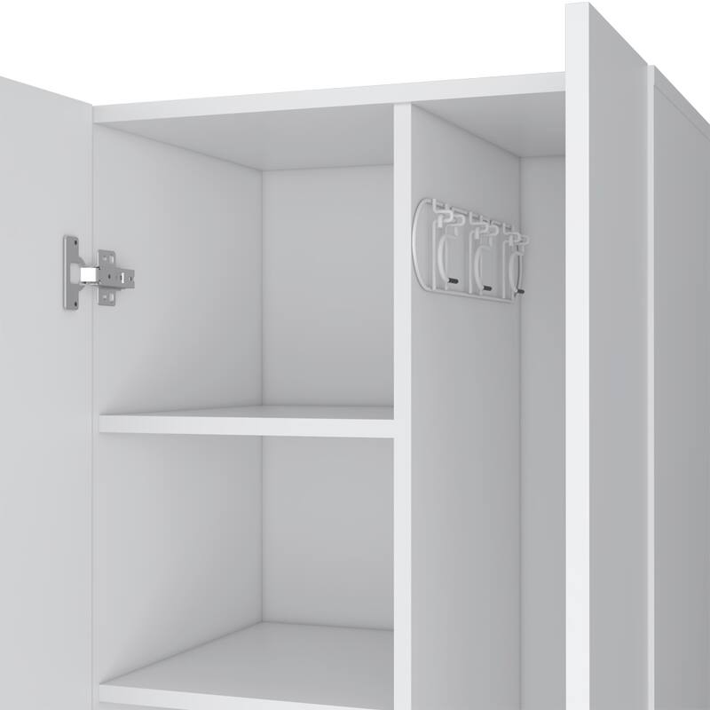Armoire for Living Room ,Apartment, Bedroom, White