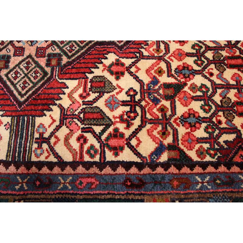 ECARPETGALLERY Hand-knotted Konya Anatolian Cream Wool Rug - 3'1 x 10'3