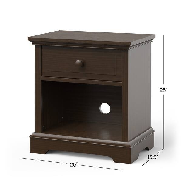 dimension image slide 0 of 2, Child Craft Universal Select Night Stand, Slate