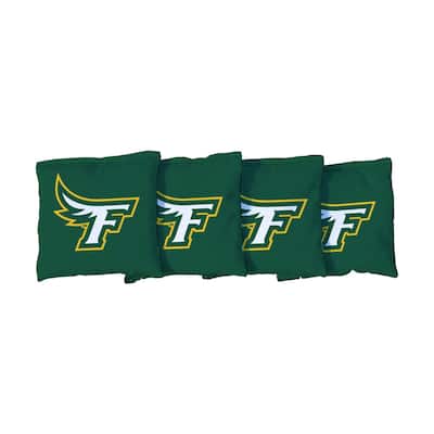 Fitchburg State Falcons Green Cornhole Bags