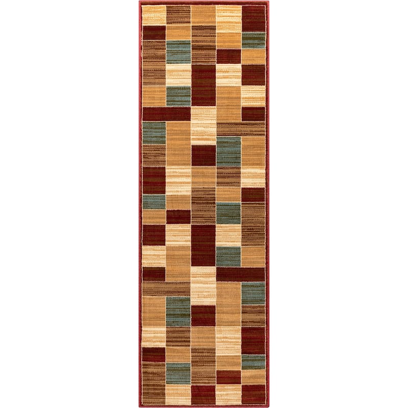 Well Woven Barclay Eslem Geometric Modern Area Rug