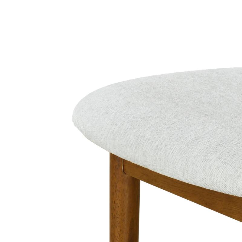 Renee Indoor Wooden Upholstered Barstool