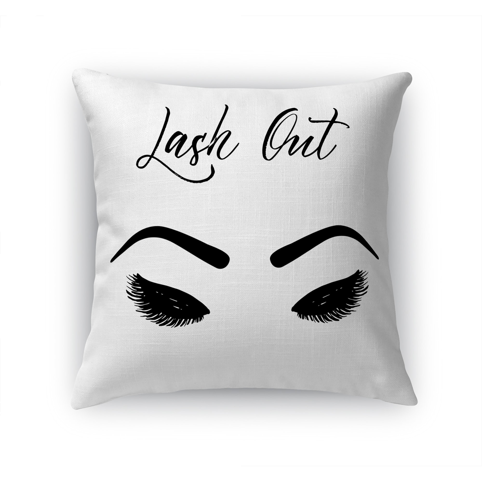 LASH OUT Accent Pillow by Terri Ellis