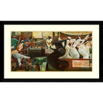 Framed Art Print 'Preach on Preacher' by Frank Morrison 43 x 26-inch