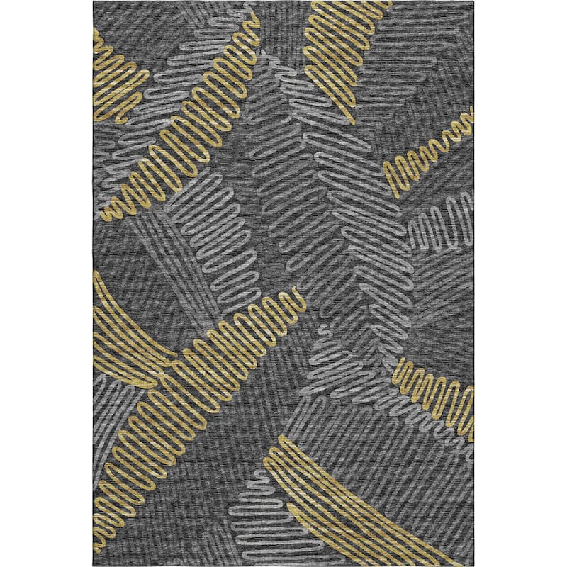 Premium Washable Super Soft Modern Floral Mayfield Rug