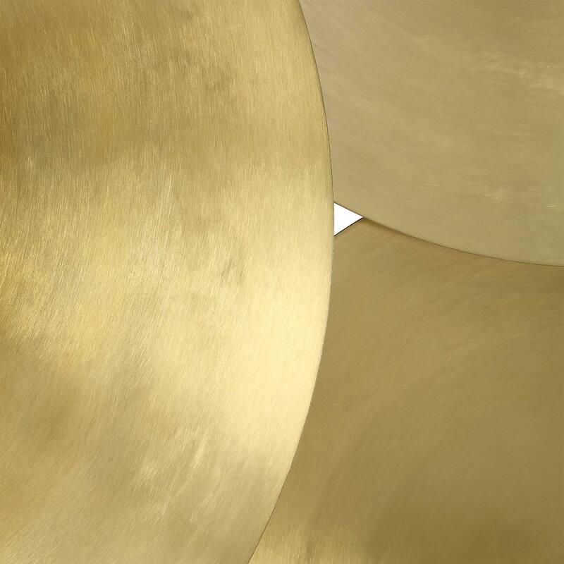 Uttermost Cymbalic Round Brass Wall Art Set/3