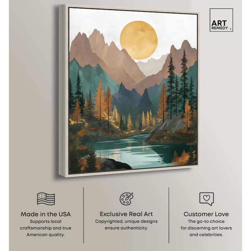 Secrets of the Lake II Canvas by Art Remedy