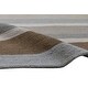 preview thumbnail 3 of 7, One of a Kind Hand-Tufted Modern & Contemporary 5' x 8' Stripe Wool Multi Rug - 5'1"x7'11"