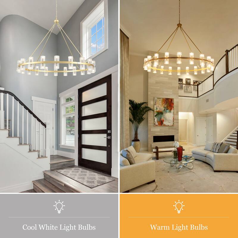 40-light fashionable metal frame wheel light with crystal lampshade bulbs not included