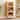 Gymax Bamboo Cabinet Narrow Kitchen Storage Cabinet w/ Open