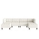 preview thumbnail 15 of 146, Madison Oversized Upholstered Corduroy Modular Sectional Sofa