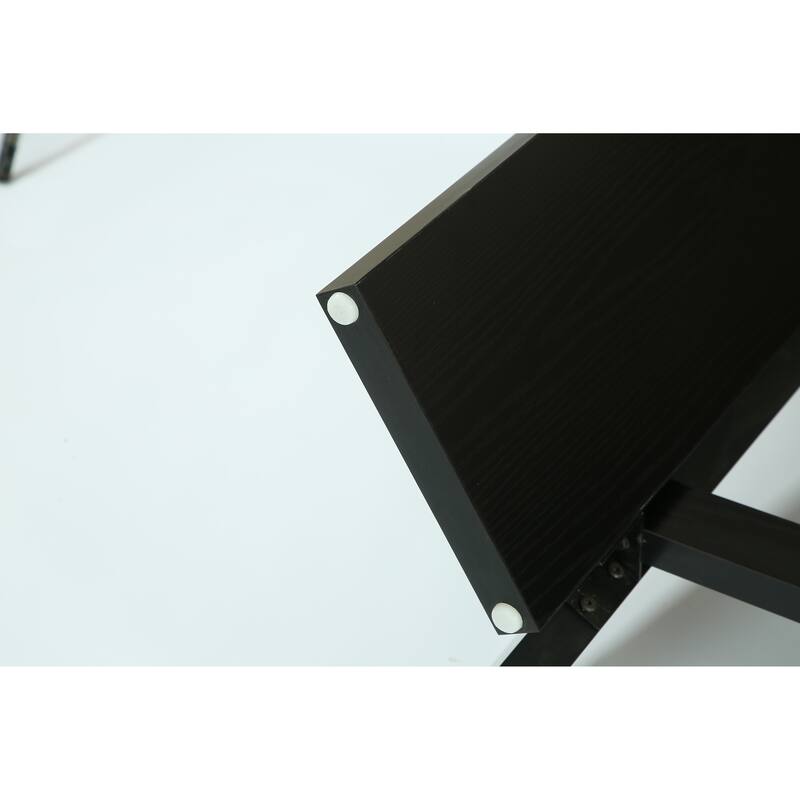 63-Inch Bar Table, Industrial Counter Height Pub Table