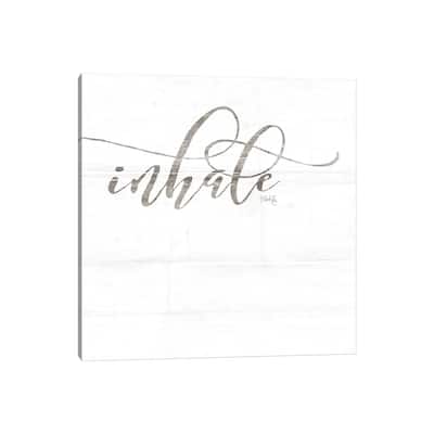 iCanvas "Inhale" by Marla Rae Canvas Print