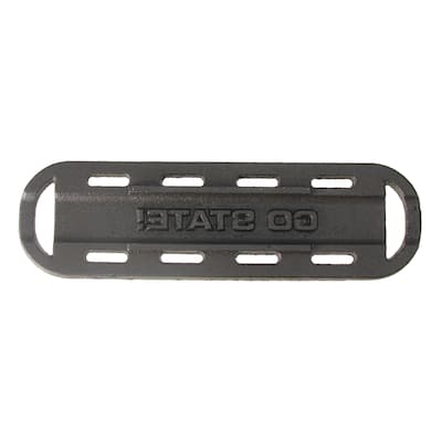 NCAA "Go State" Hot Dog Cast Iron Branding Grill Iron Accessory