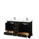 preview thumbnail 5 of 24, Deborah 60-inch Double Vanity, Quartz Top