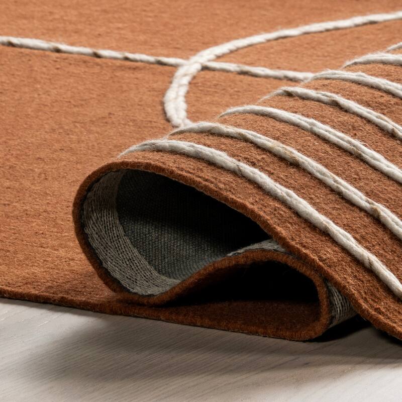SoHo Tasseled Wool Area Rug