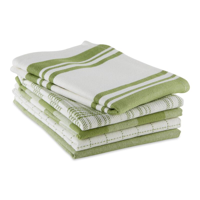 DII Asst Vintage Everyday Dishtowel (Set of 5)