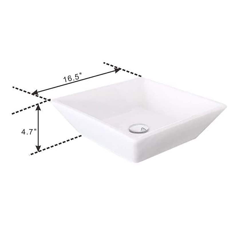 30 Inch MDF Freestanding Bathroom Vanity Set in Gray with Wood Top and Ceramic Sink and Faucet