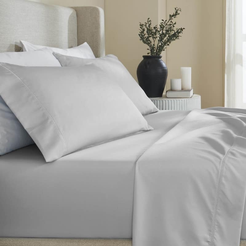 Superior Pandora Cotton Blend Embroidered 600 Thread Count Sheet Set