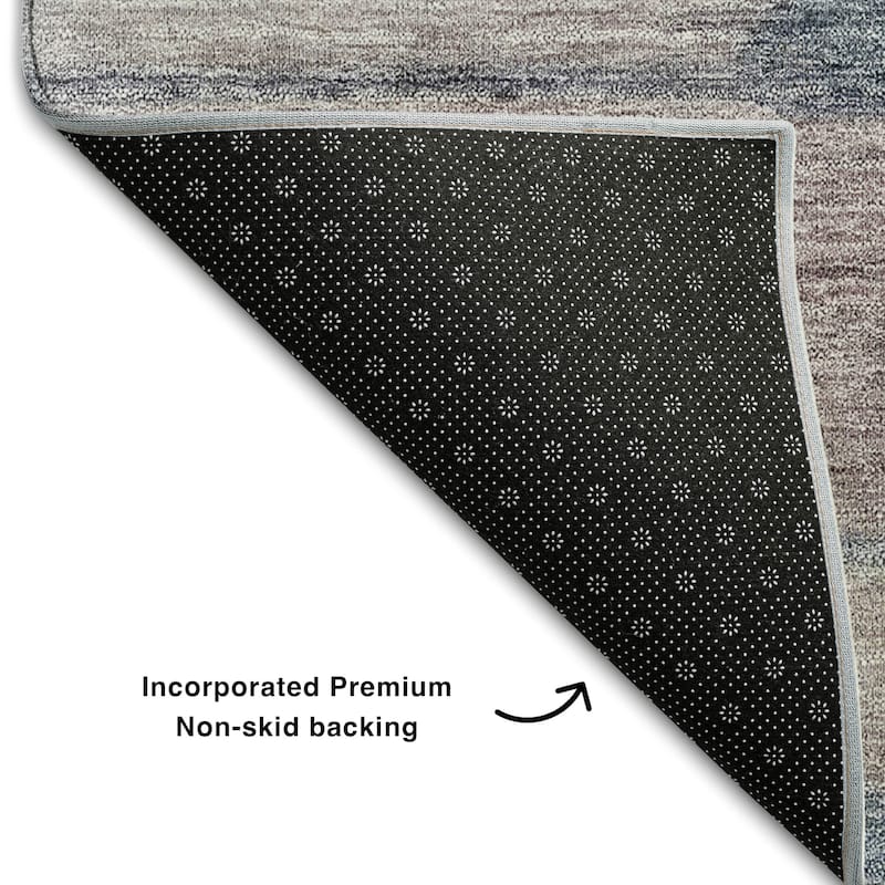 Premium Washable Super Soft Modern Floral Mayfield Rug