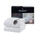 preview thumbnail 11 of 23, Beautyrest Cotton Blend Heated Mattress Pad - White