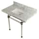 Option Carrara Marble / Polished Nickel